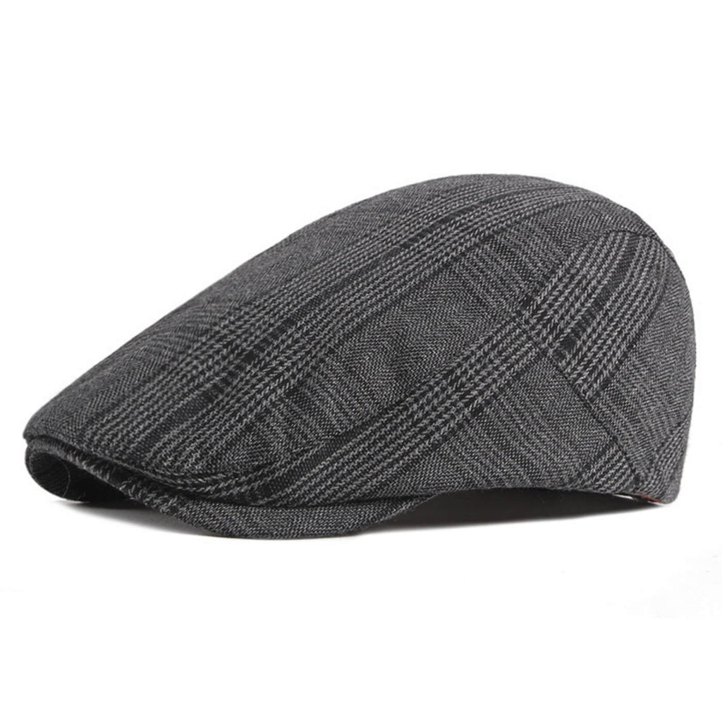 Cappello Piatto a Quadri | ALESSANDRIA