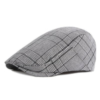 Cappello Piatto a Quadri | ALESSANDRIA