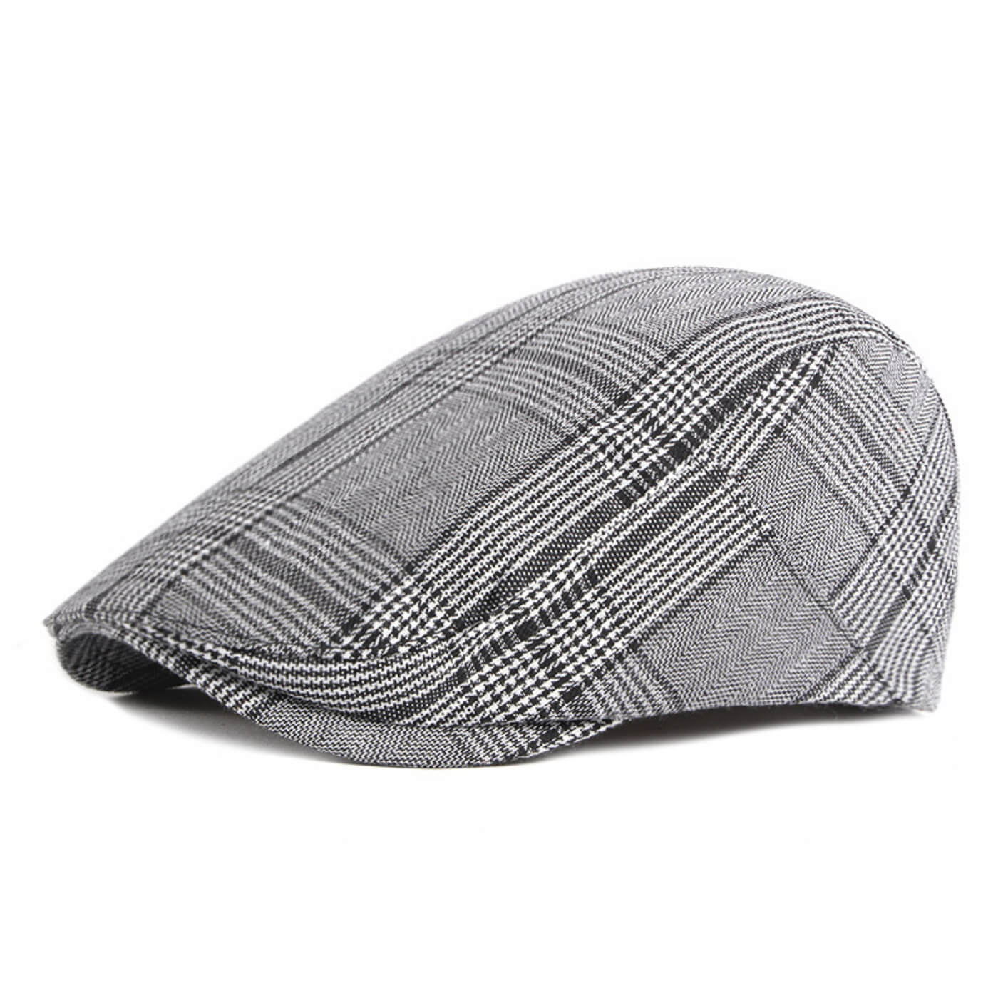 Cappello Piatto a Quadri | ALESSANDRIA