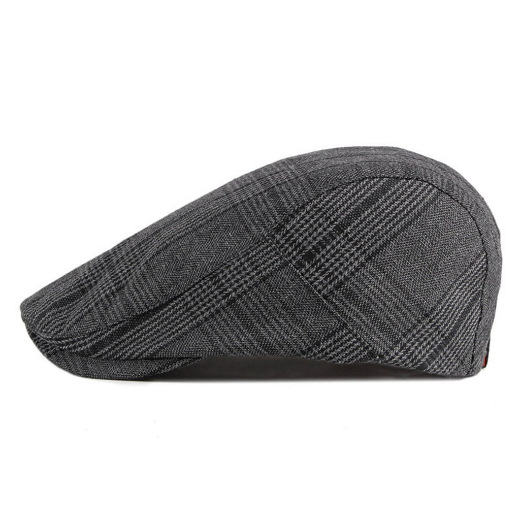 Cappello Piatto a Quadri | ALESSANDRIA