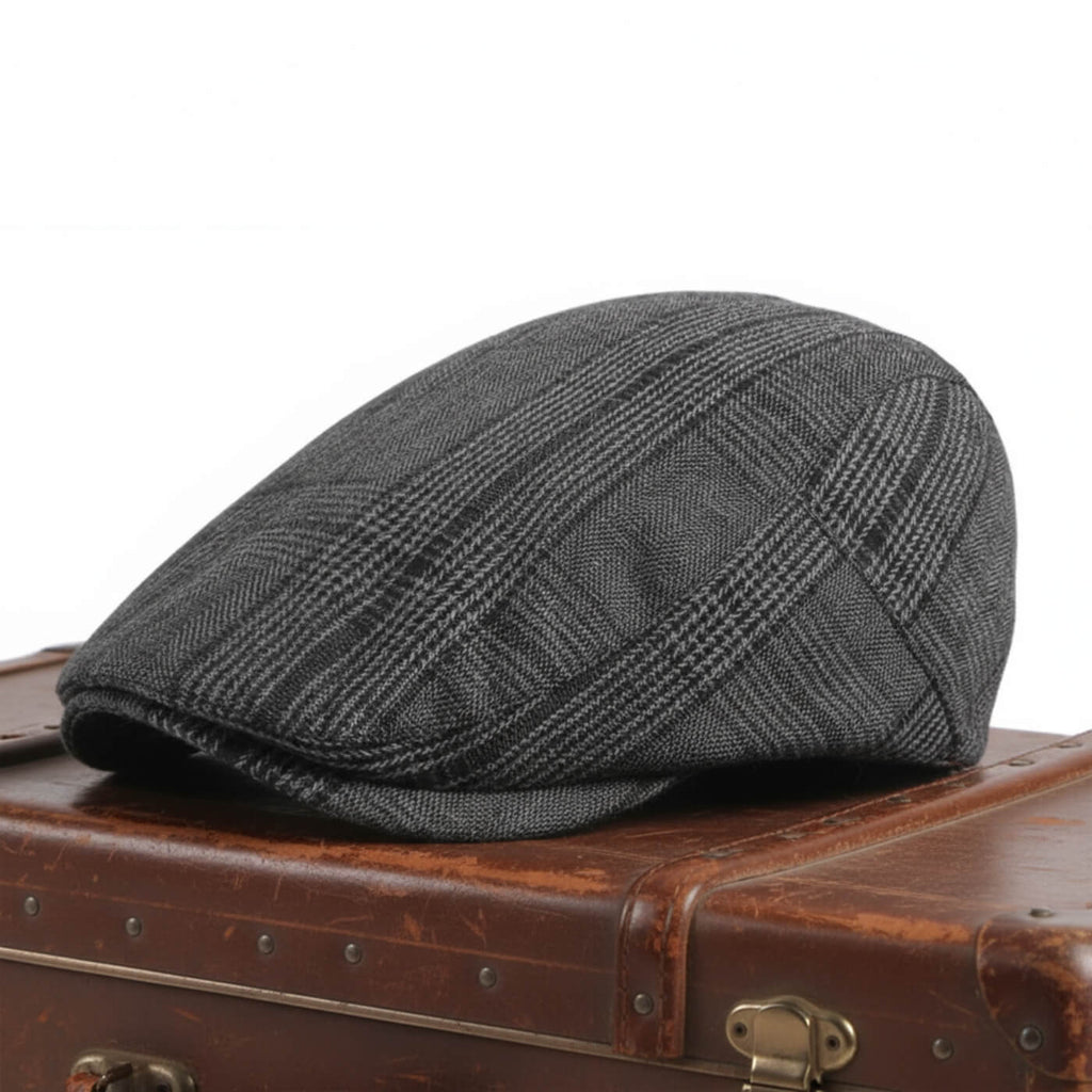 Cappello Piatto a Quadri | ALESSANDRIA