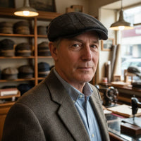 Cappello Piatto a Quadri | ALESSANDRIA