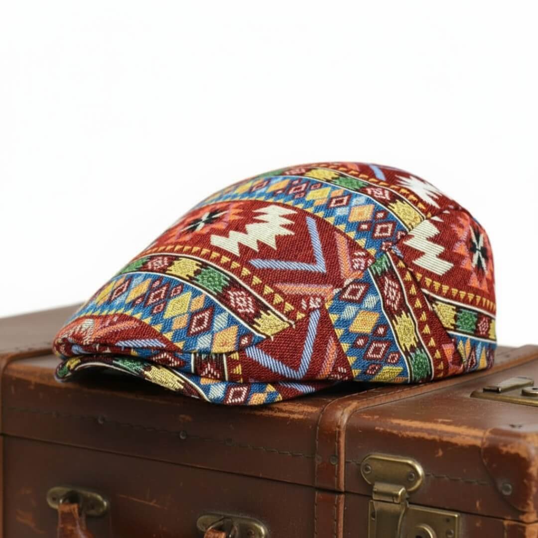 Cappello Piatto Elegante a Motivo | COMO