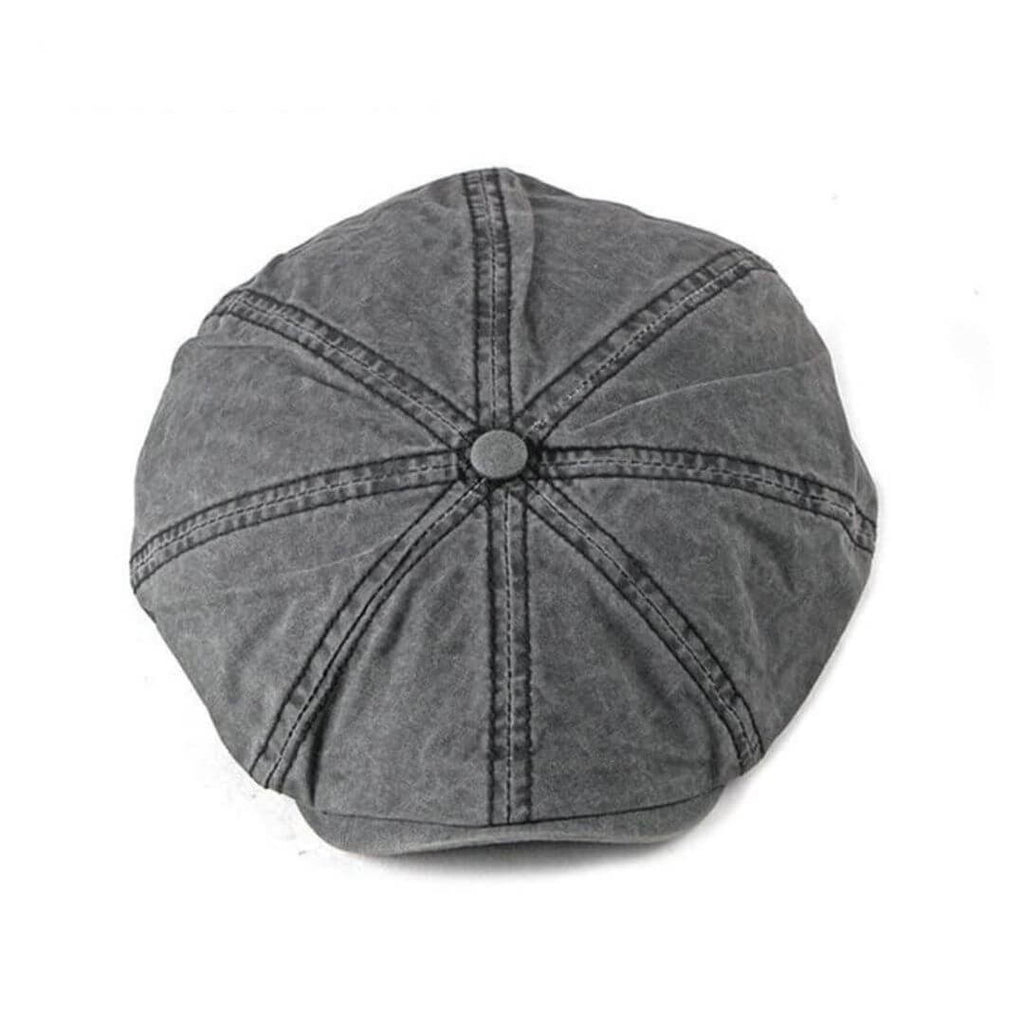 Berretto Newsboy in Cotone Lavato | RIETI