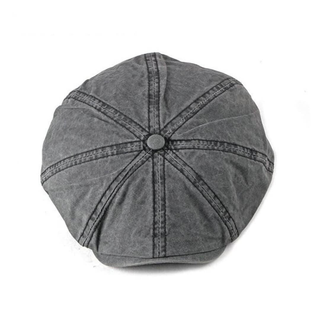 Berretto Newsboy in Cotone Lavato | RIETI