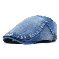 Cappello Piatto in Denim Lavato | MODENA