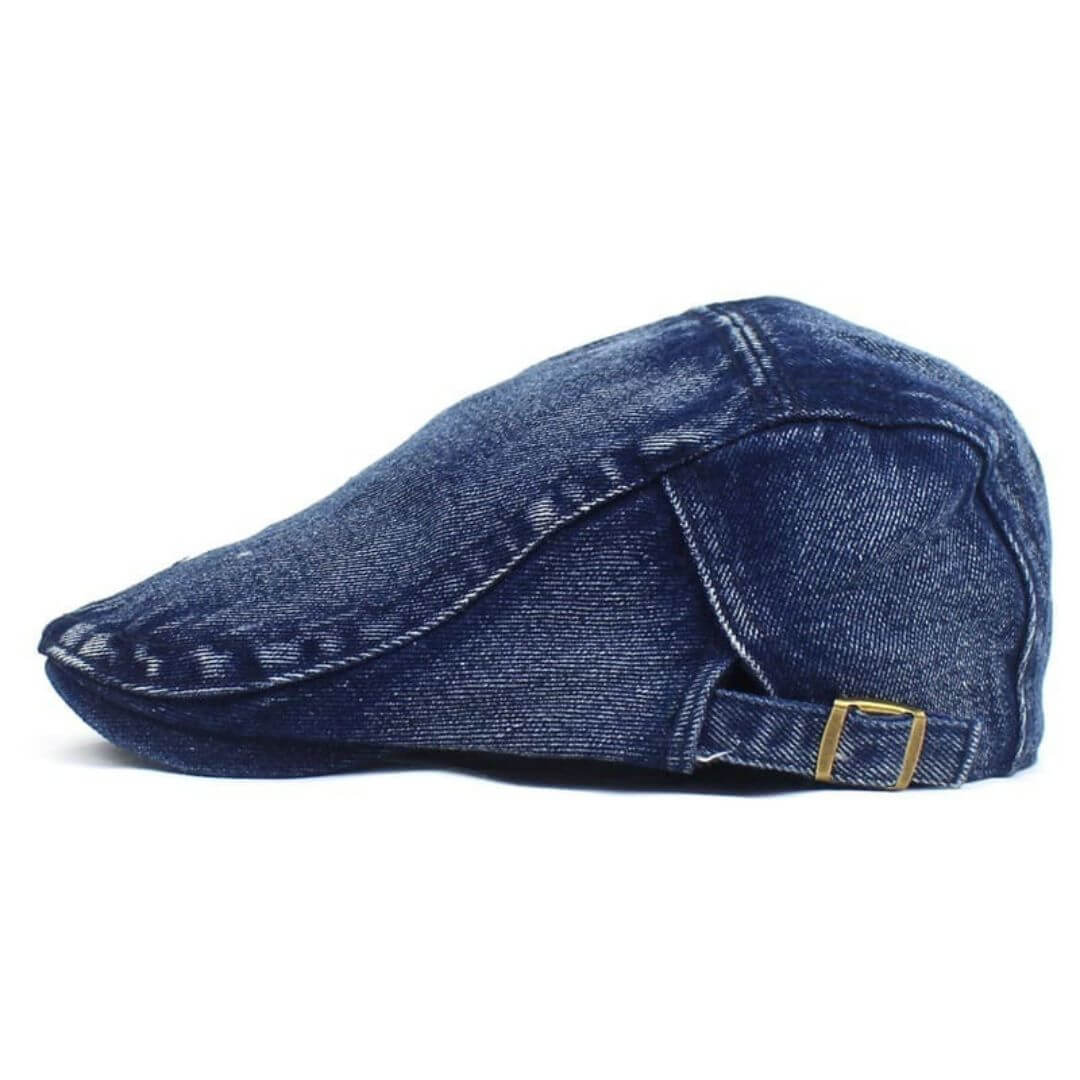 Cappello Piatto in Denim Lavato | MODENA