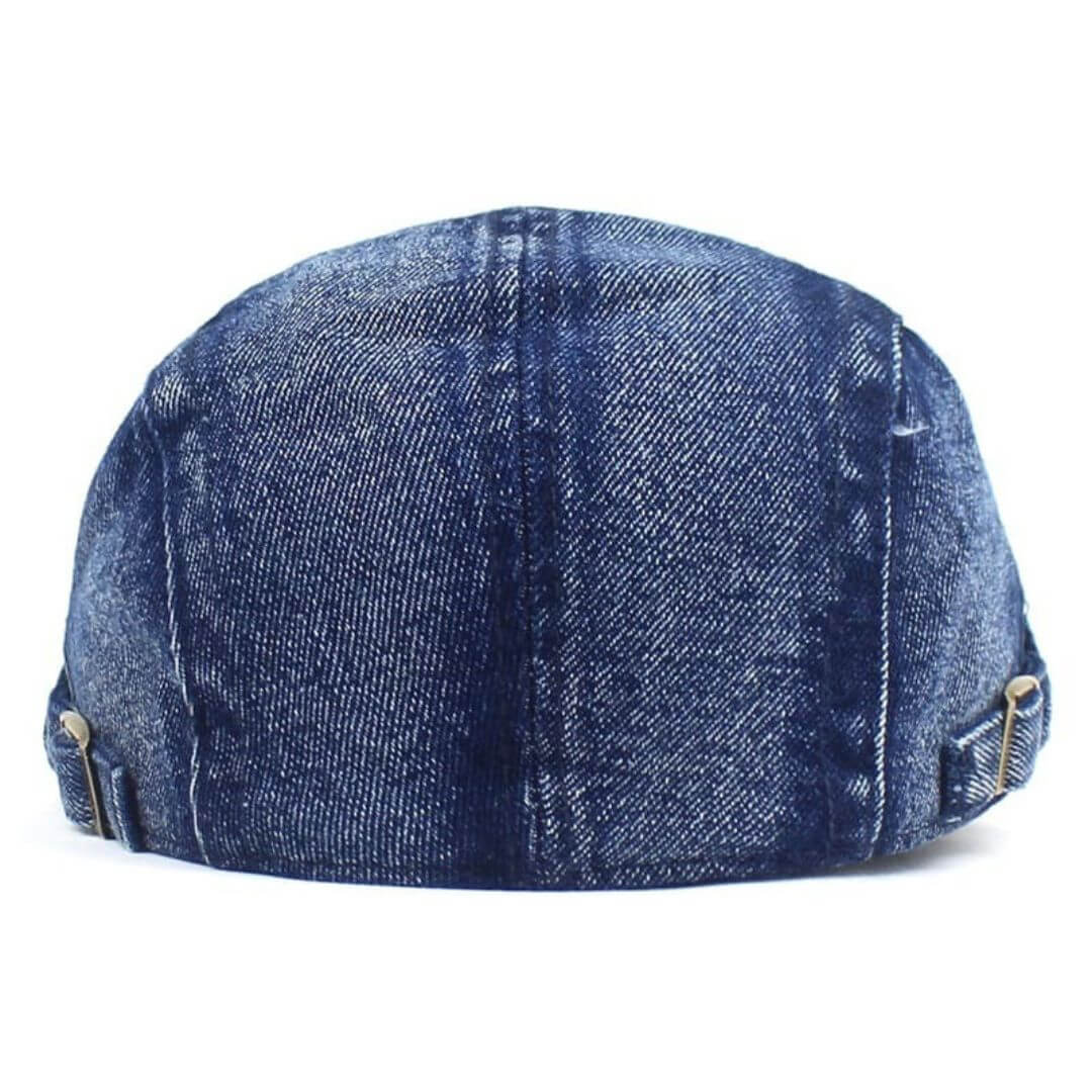 Cappello Piatto in Denim Lavato | MODENA