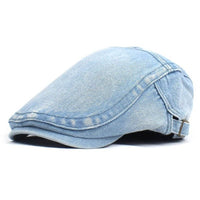 Cappello Piatto in Denim Lavato | MODENA
