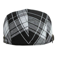 Cappello Piatto a Quadri in Cotone | PAVIA