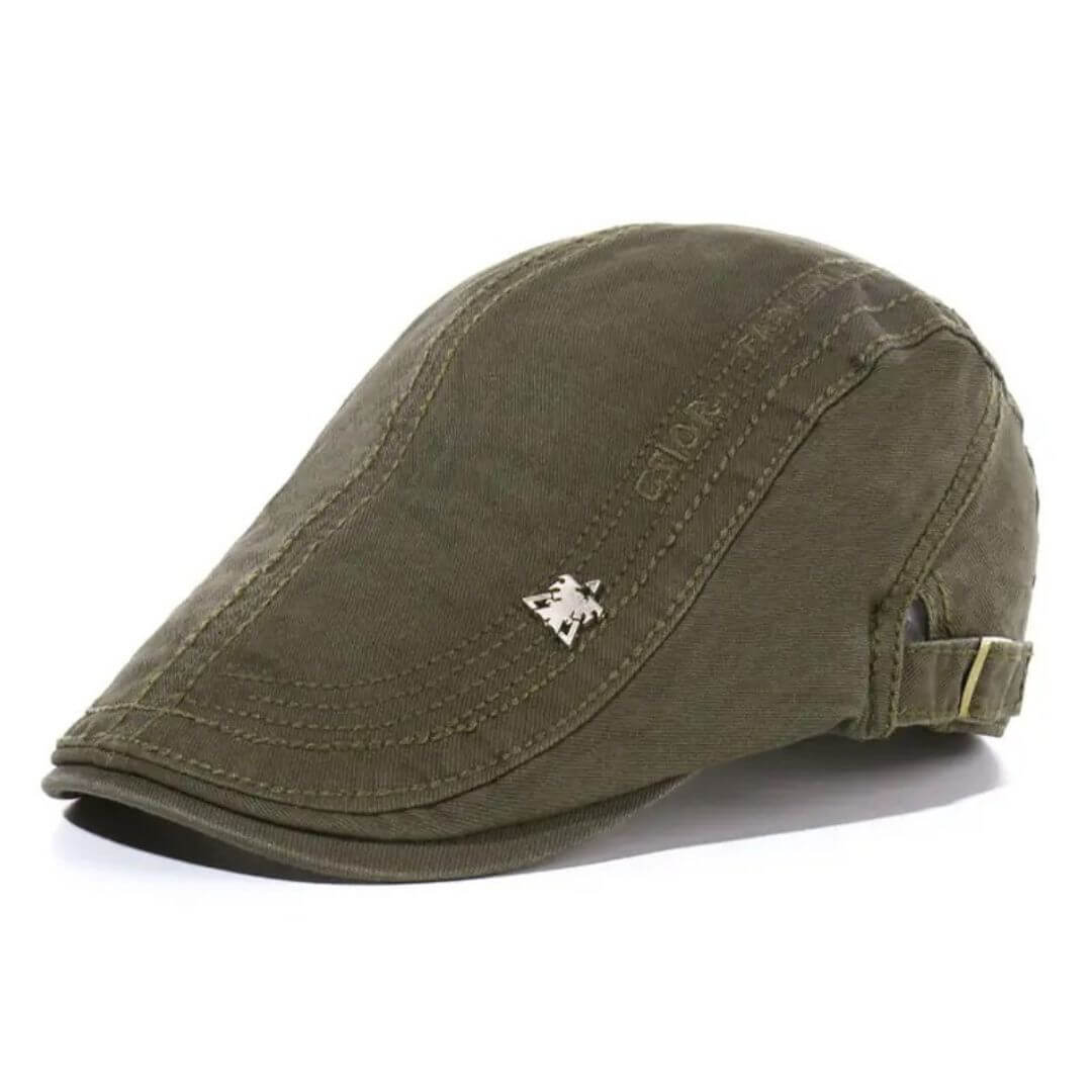 Cappello Piatto in Cotone Strutturato | TORINO