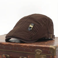 Cappello Piatto in Cotone Twill | TRIESTE