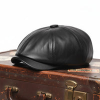 Cappello Piatto in Pelle | IMPERIA