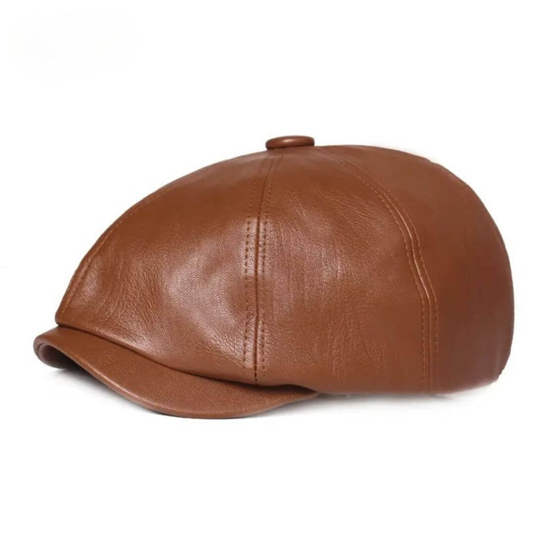 Cappello Piatto in Pelle | IMPERIA