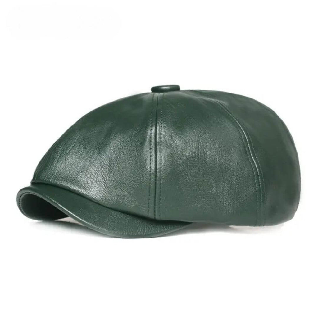 Cappello Piatto in Pelle | IMPERIA