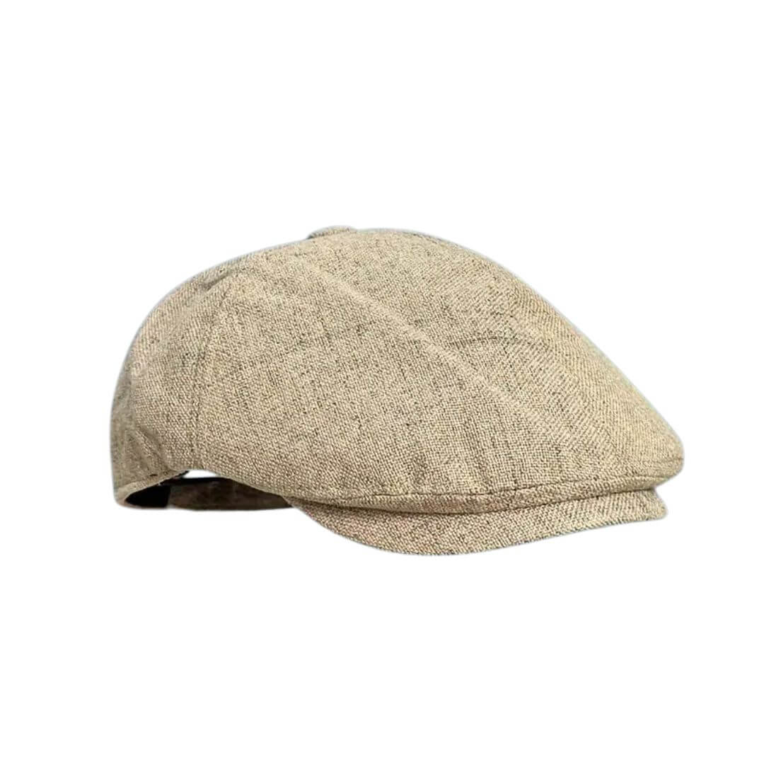 Cappello Piatto in Misto Lino | MONACO