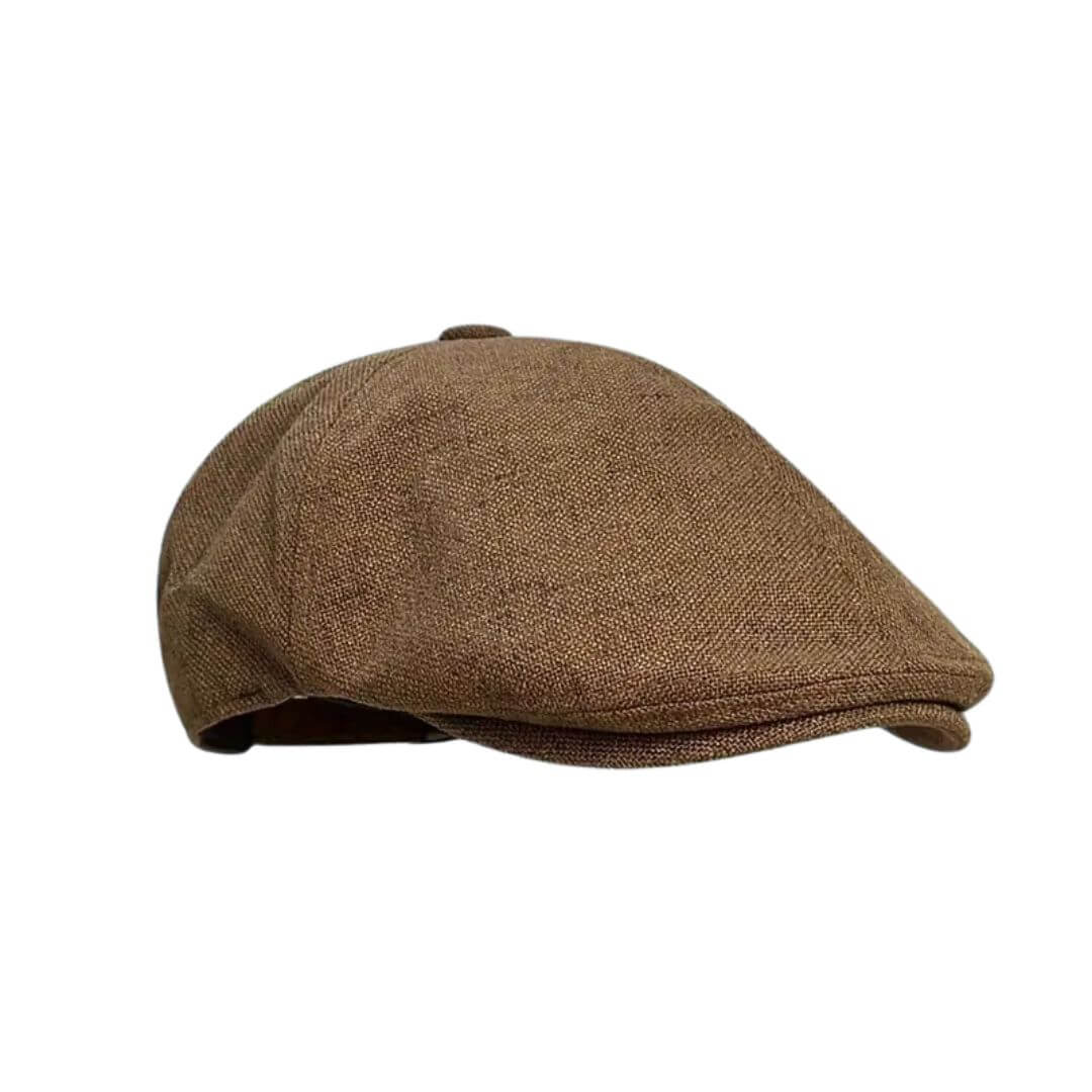 Cappello Piatto in Misto Lino | MONACO