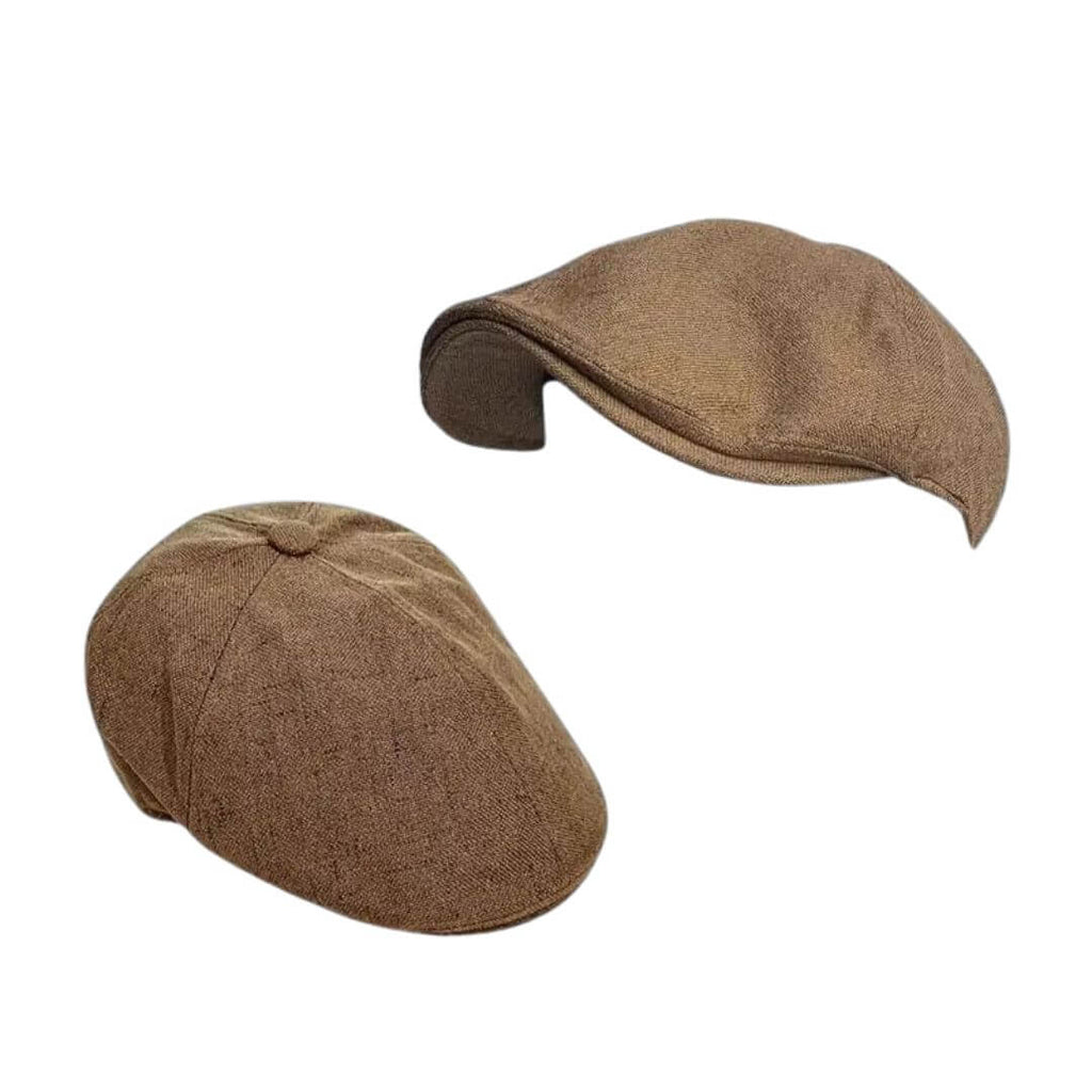 Cappello Piatto in Misto Lino | MONACO