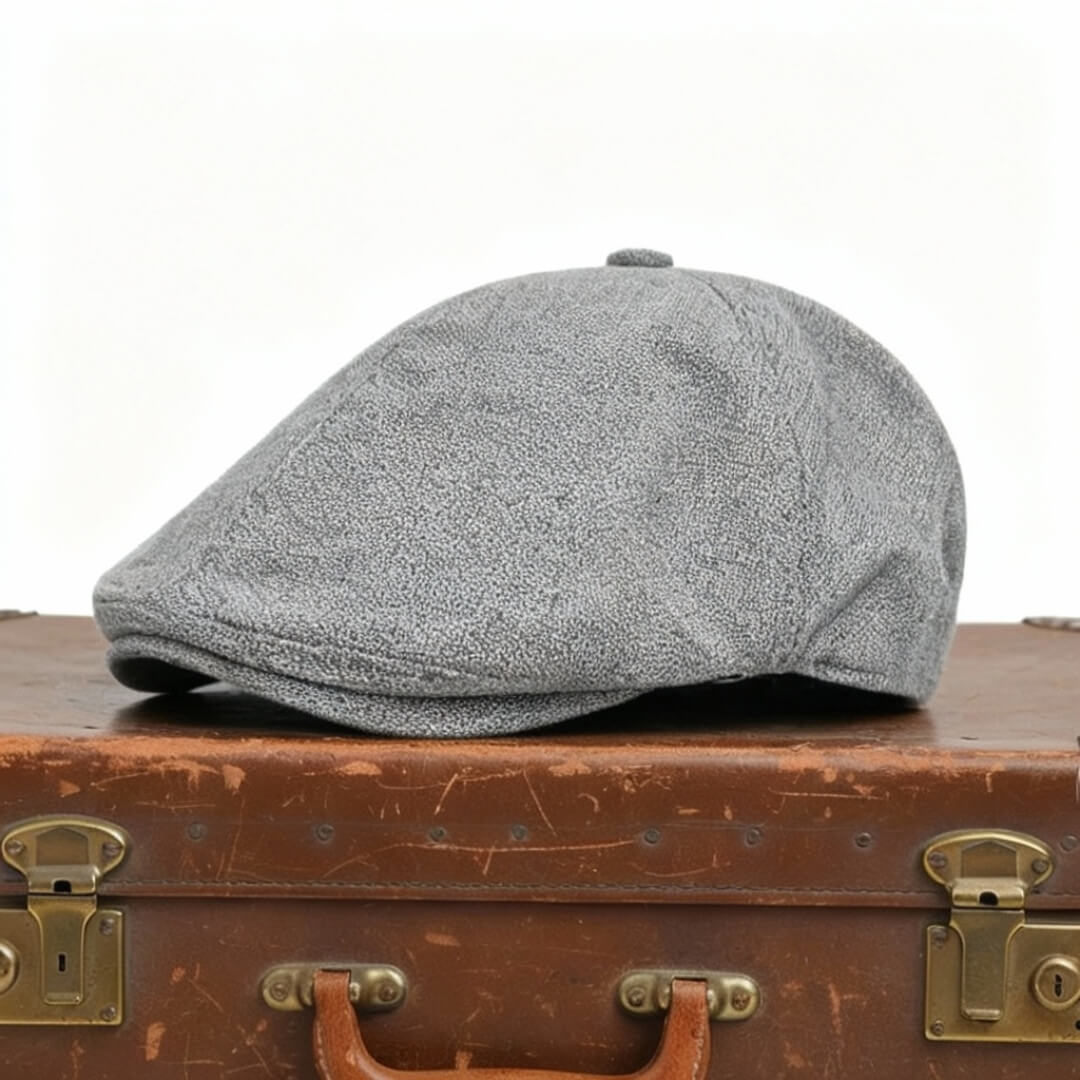 Cappello Piatto in Misto Lino | MONACO