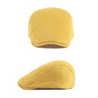 Cappello Piatto in Velluto a Coste | TREVISO