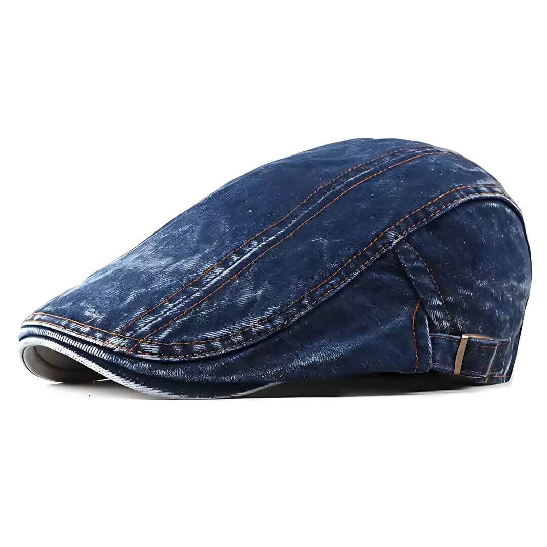 Cappello Piatto in Denim | BOLOGNA