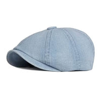 Berretto Newsboy in Denim | RIMINI