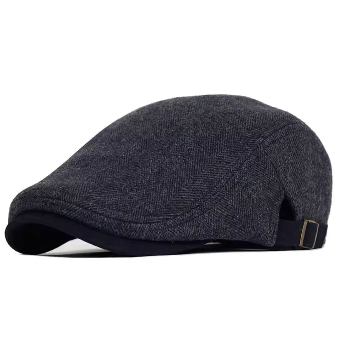 Cappello Piatto in Lana a Piede di Poule | SIENA