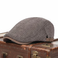 Cappello Piatto in Lana a Piede di Poule | SIENA