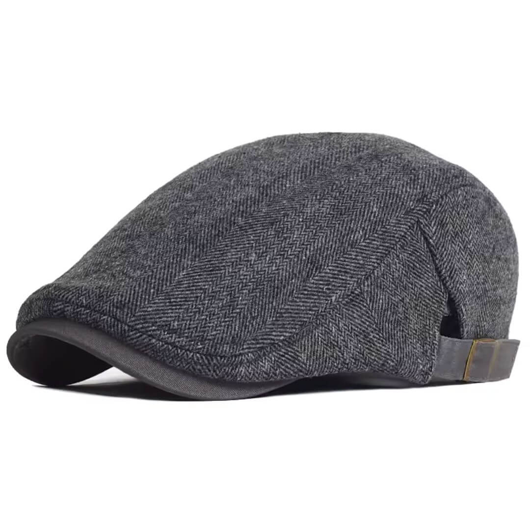 Cappello Piatto in Lana a Piede di Poule | SIENA