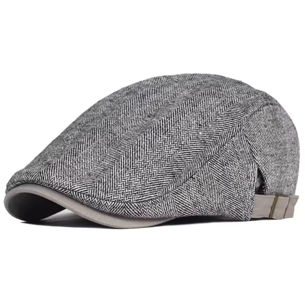 Cappello Piatto in Lana a Piede di Poule | SIENA