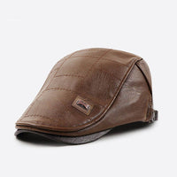 Cappello Piatto in Ecopelle | COMO