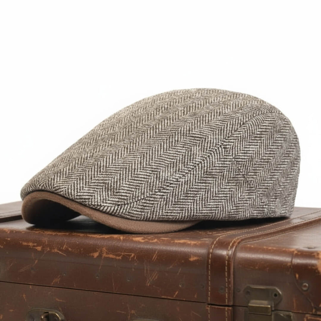 Cappello Ivy in Lana a Piede di Poule | ROMA