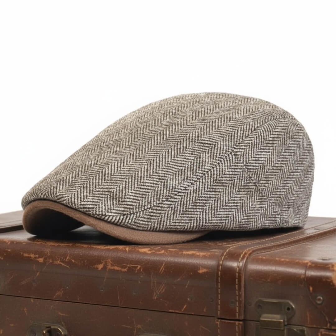 Cappello Ivy in Lana a Piede di Poule | ROMA