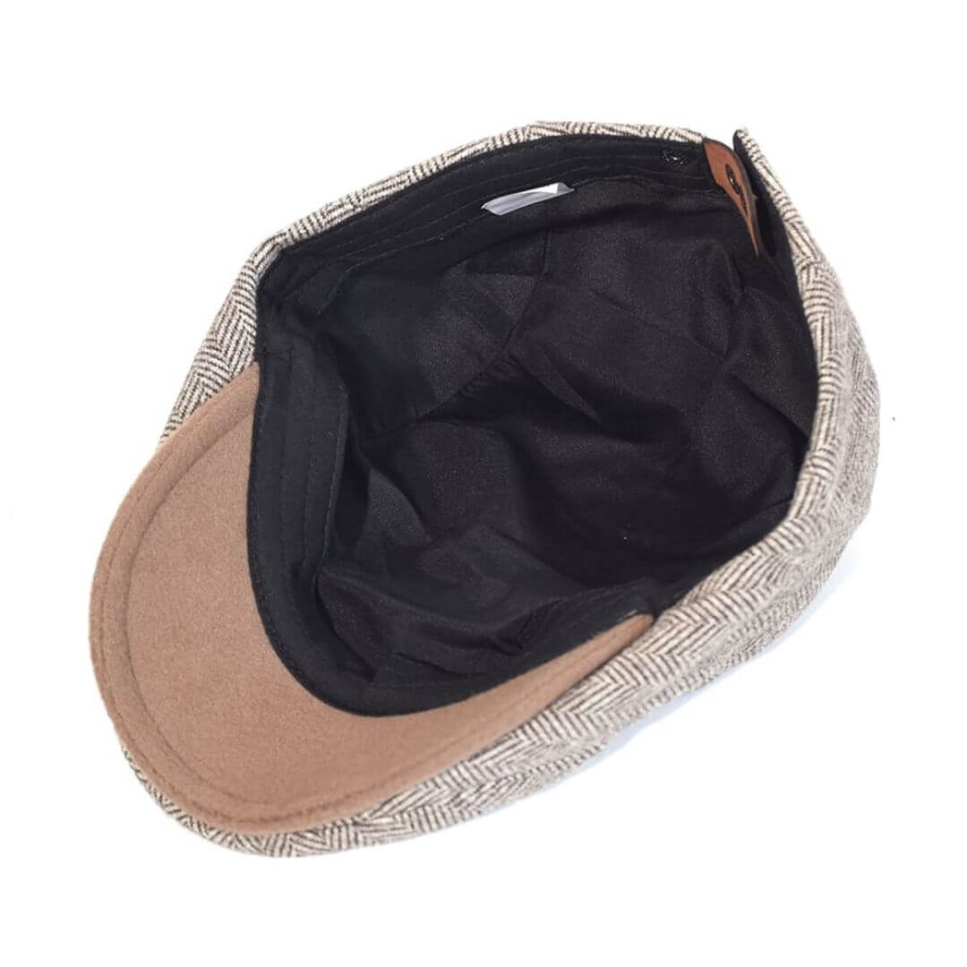 Cappello Ivy in Lana a Piede di Poule | ROMA