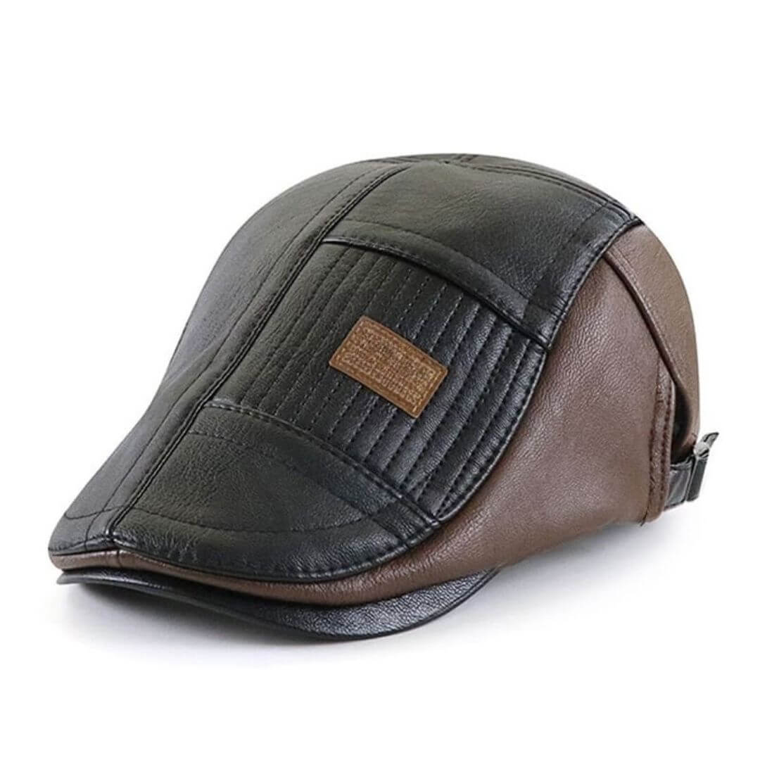 Cappello Piatto in Ecopelle | ANCONA