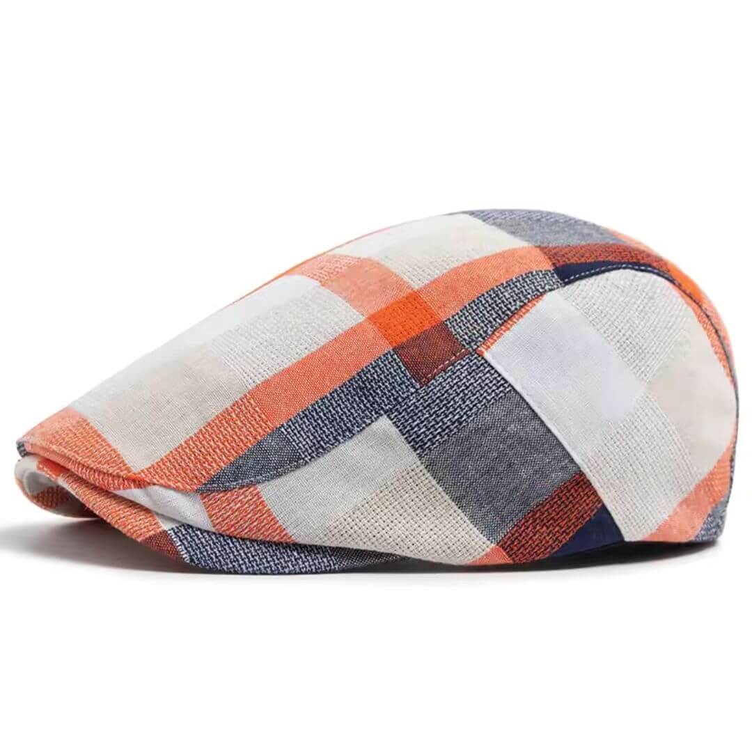 Cappello Piatto Patchwork in Cotone | FOGGIA
