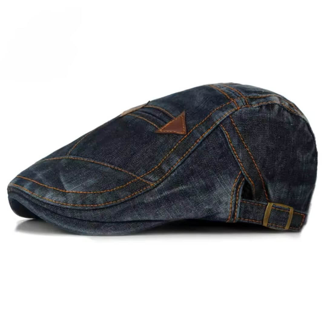 Cappello Piatto in Denim | BERGAMO
