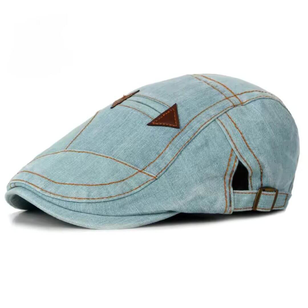 Cappello Piatto in Denim | BERGAMO