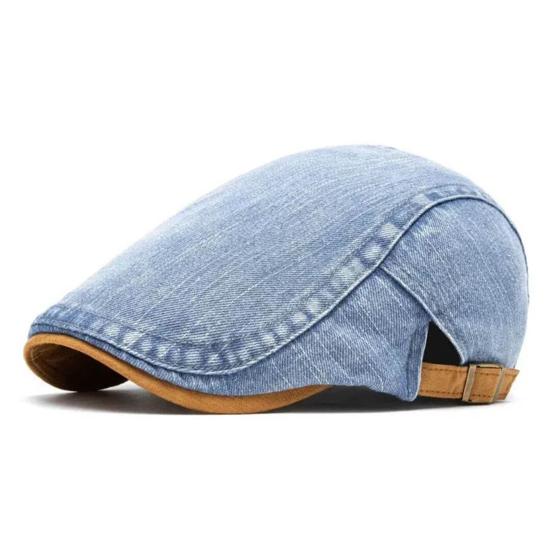 Cappello Piatto in Denim | VICENZA