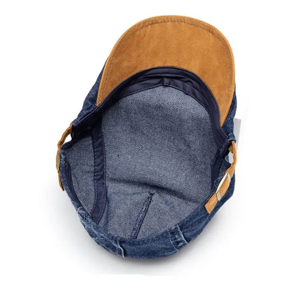 Cappello Piatto in Denim | VICENZA