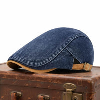 Cappello Piatto in Denim | VICENZA