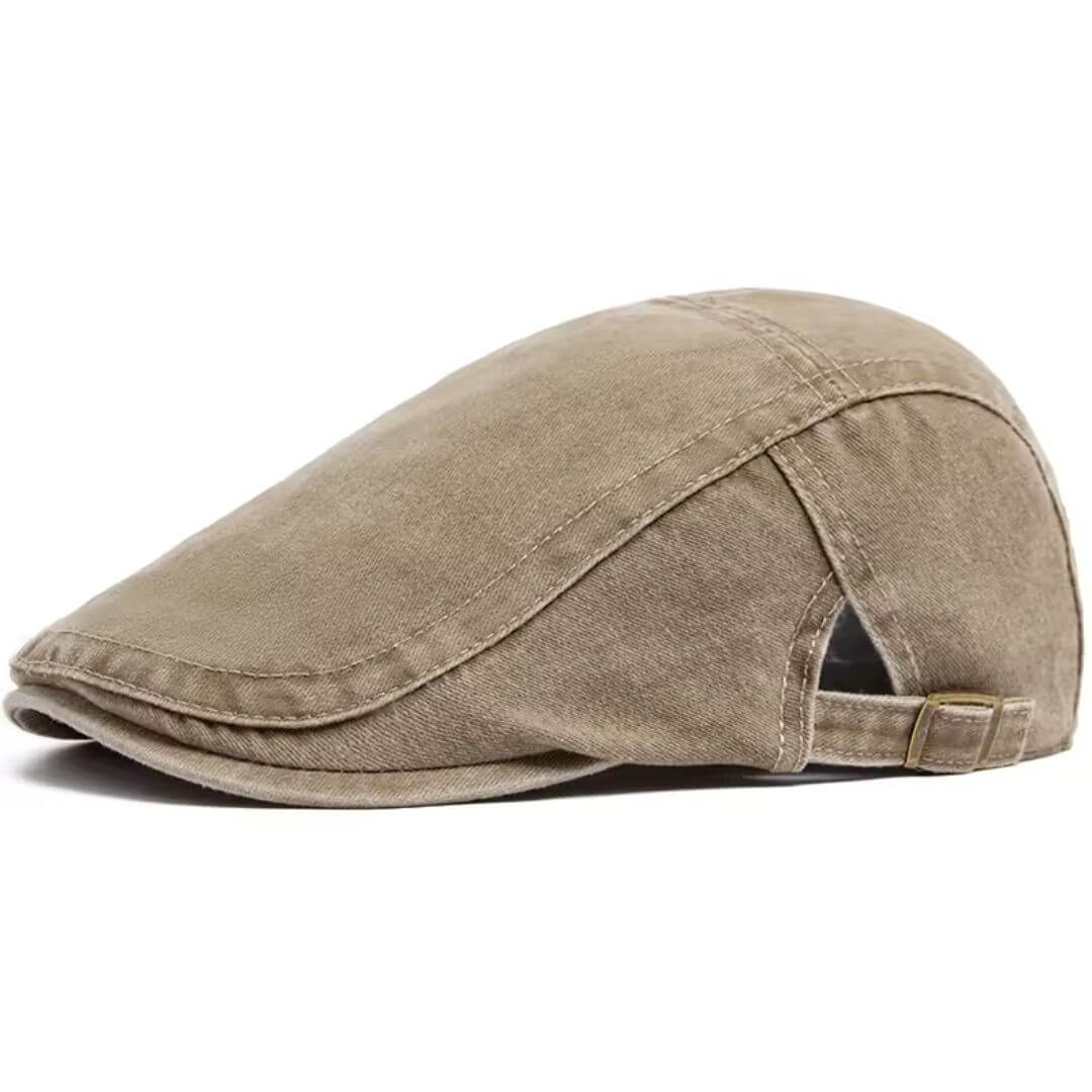 Cappello Piatto in Denim Lavato | SONDRIO