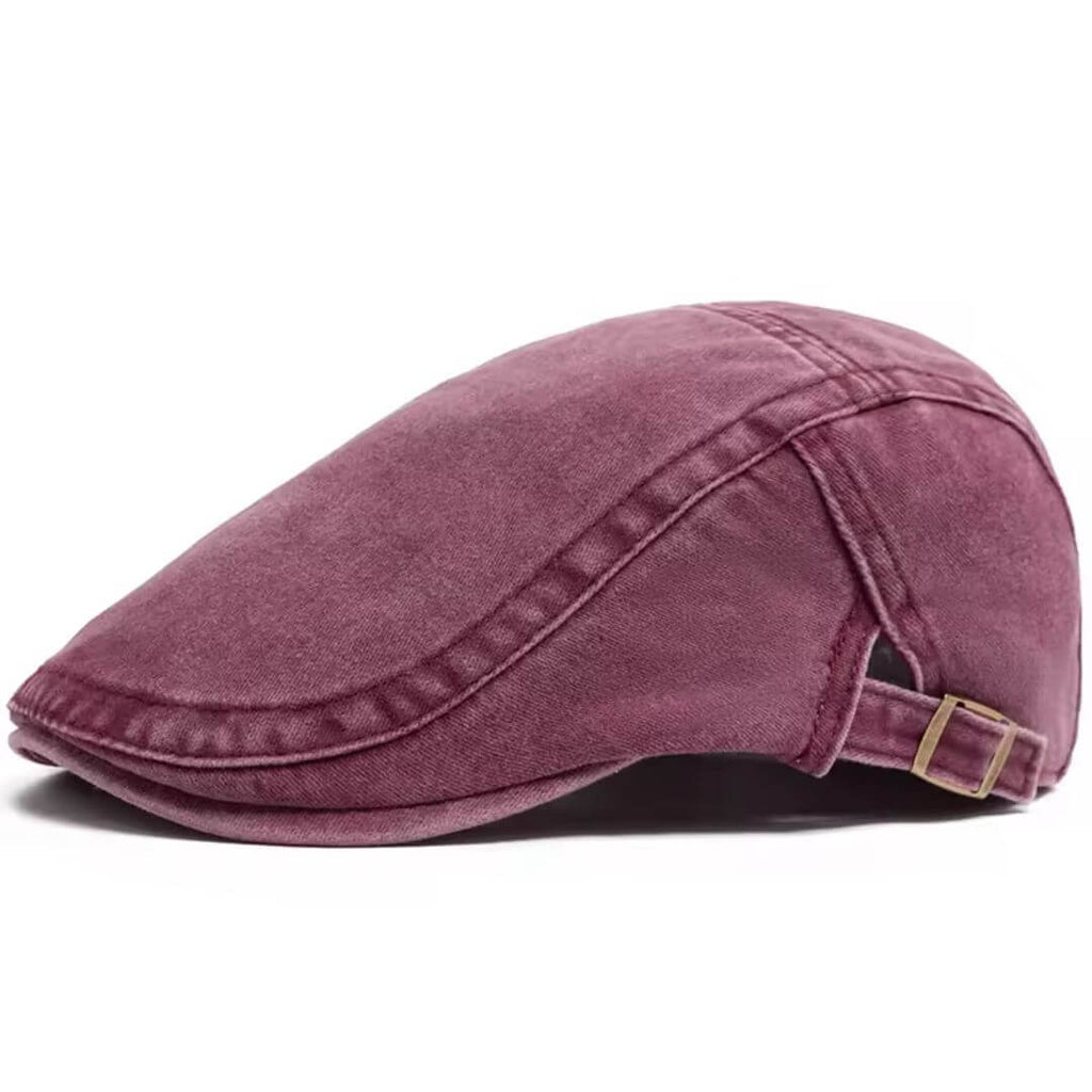 Cappello Piatto in Denim Lavato | SONDRIO