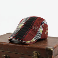 Cappello Piatto Patchwork in Cotone | MATERA
