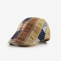 Cappello Piatto Patchwork in Cotone | MATERA