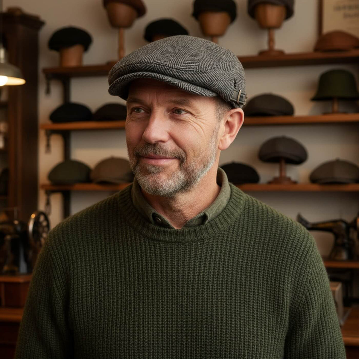 Cappello Piatto in Lana | AOSTA