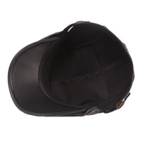Cappello Piatto in Pelle | MANTOVA