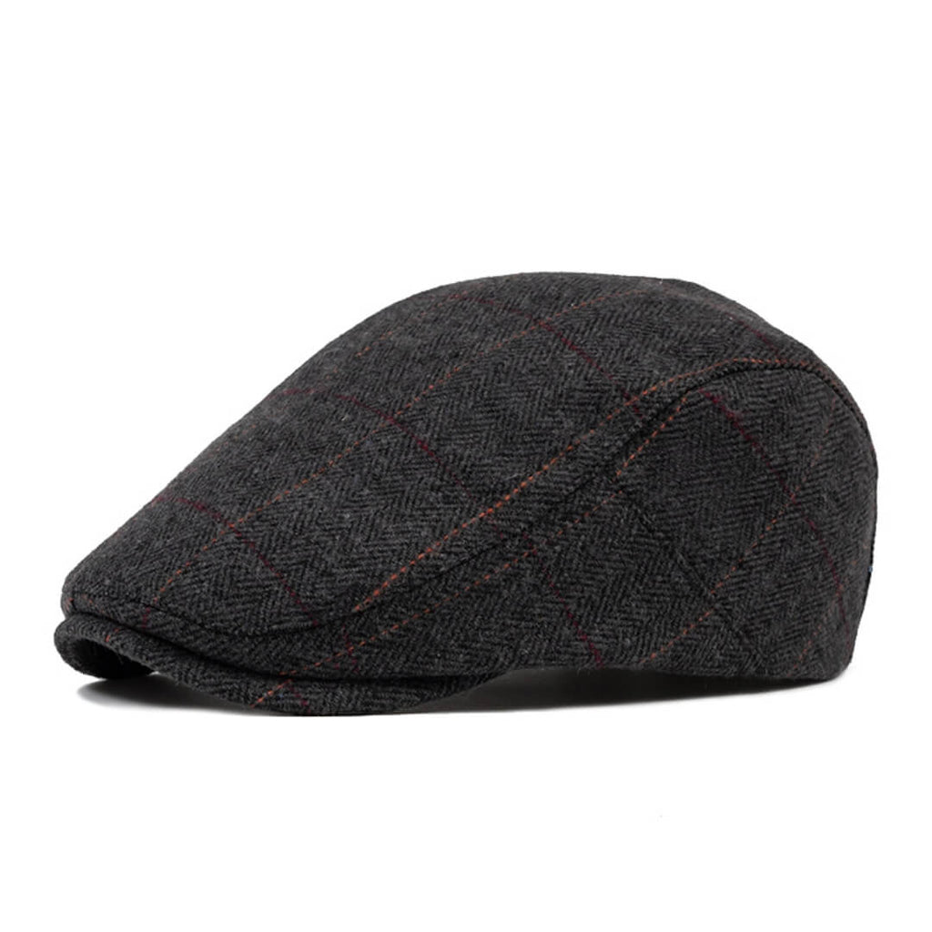 Cappello Piatto in Tweed | POTENZA