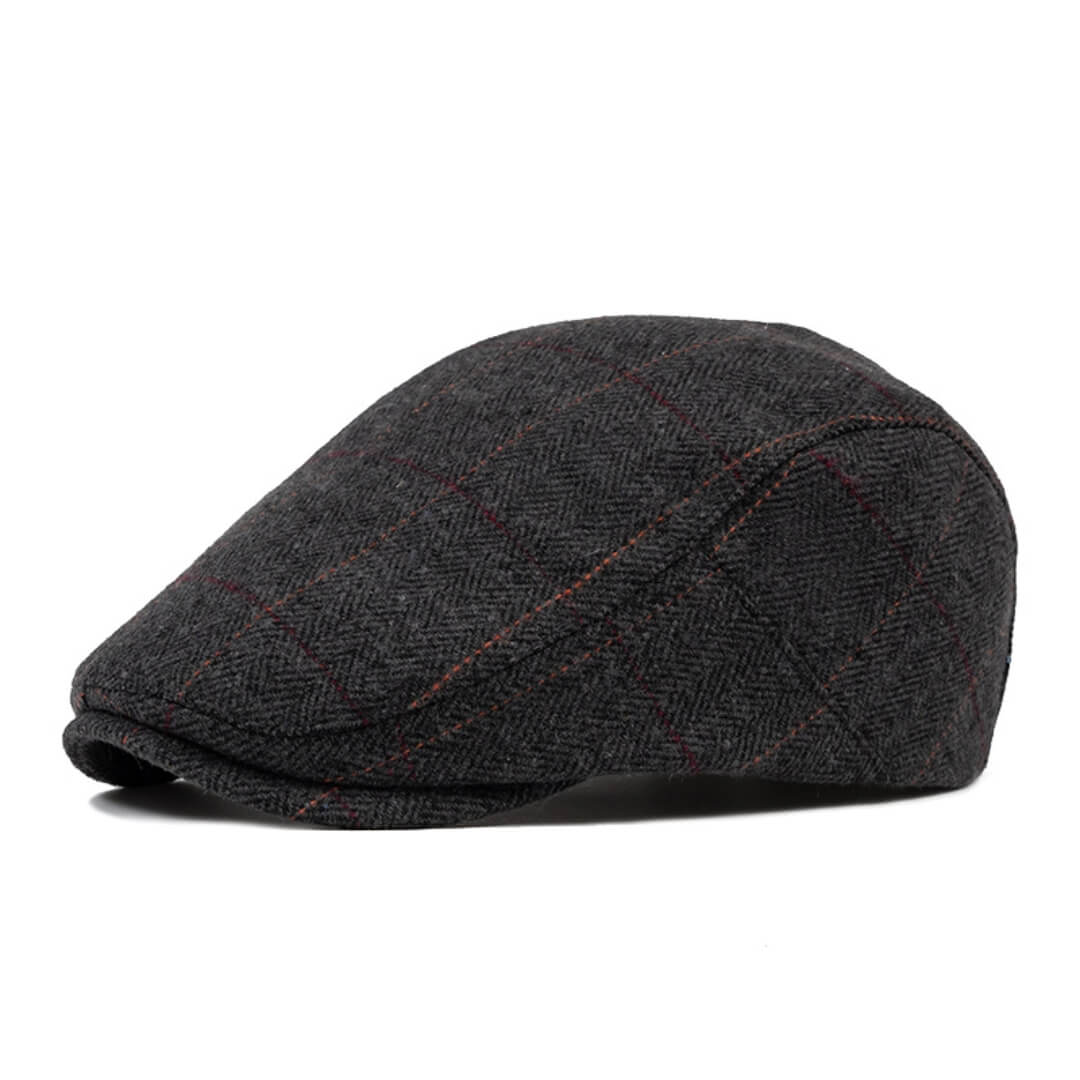 Cappello Piatto in Tweed | POTENZA