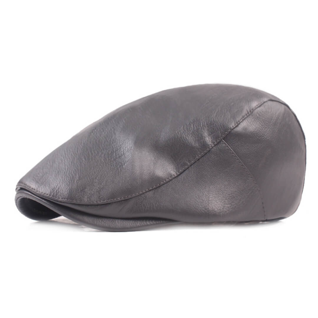 Cappello Piatto in Pelle | REGGIO EMILIA